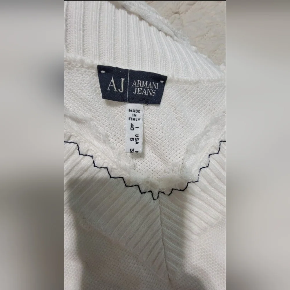 Armani Jeans Women Shirt, Size 6, Longsleeve -Pre-Owned- - Picture 5 of 8